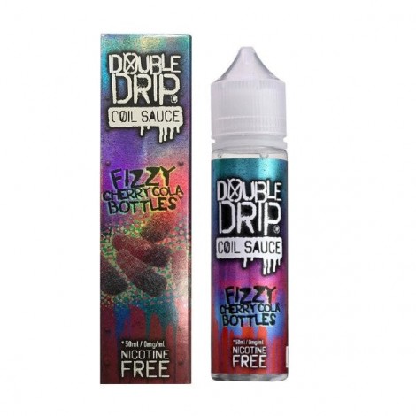 Fizzy Cherry Cola Bottles 50ml Shortfill E-Liquid by Double Drip