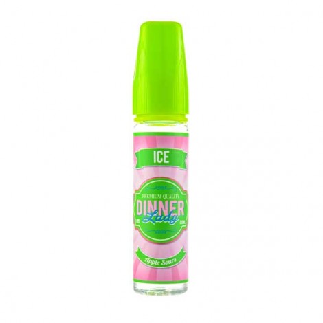 Apple Sours Ice 50ml Shortfill E-Liquid by Dinner Lady