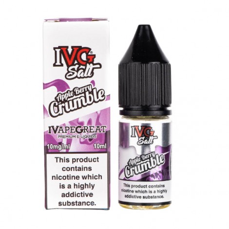 Apple Berry Crumble Nic Salt E-Liquid by IVG