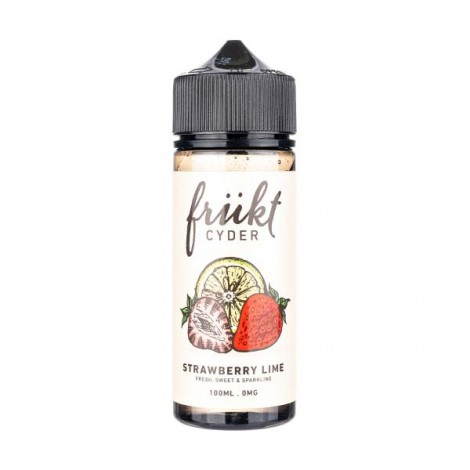 Strawberry Lime 100ml Shortfill E-Liquid by Frukt Cyder