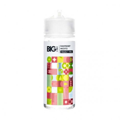 Raspberry Mojito 100ml Shortfill E-Liquid by Big Tasty