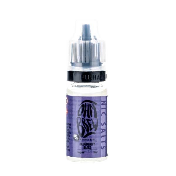 Blueberry Blitz Nic Salt E-Liquid by Ohm Brew