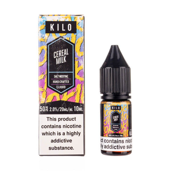 Cereal Milk Nic Salt E-Liquid by Kilo