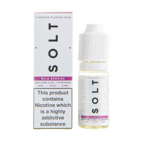 Wild Berries Nic Salt E-Liquid by SOLT