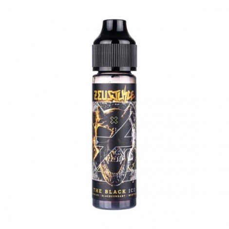 The Black Ice 50ml Shortfill E-Liquid by Zeus Juice