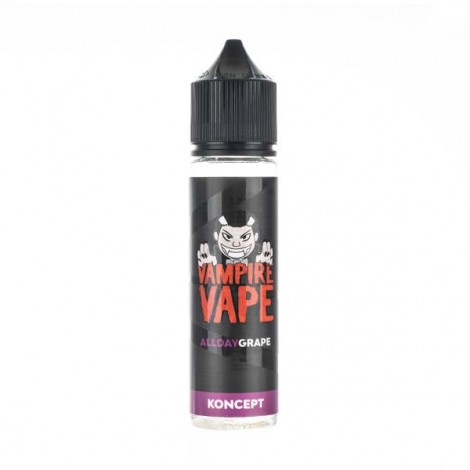 All Day Grape 50ml Shortfill E-Liquid by Vampire Vape