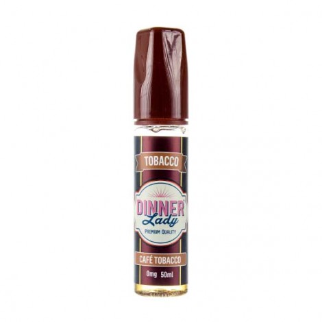 Cafe Tobacco 50ml Shortfill E-Liquid by Dinner Lady