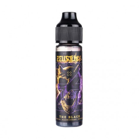 The Black 50ml Shortfill E-Liquid by Zeus Juice