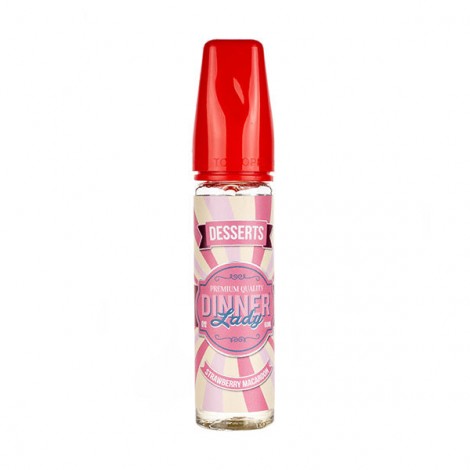 Strawberry Macaroon 50ml Shortfill E-Liquid by Dinner Lady