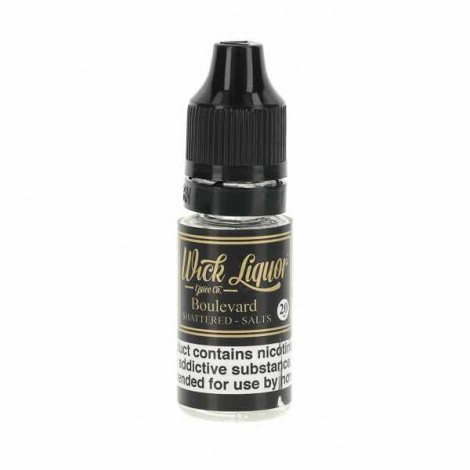 Boulevard Shattered Nic Salt E-Liquid by Wick Liquor