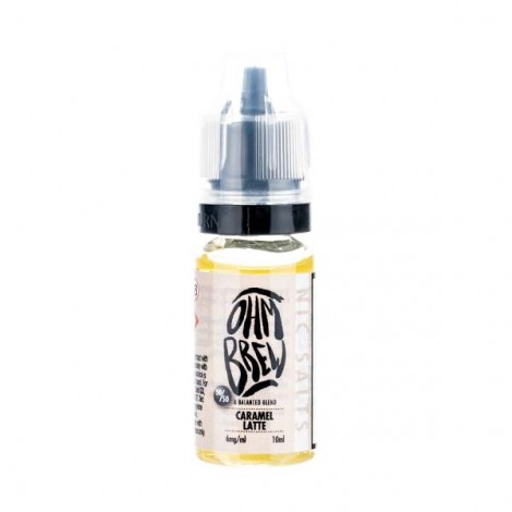 Caramel Latte Nic Salt E-Liquid by Ohm Brew