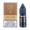 Cuban Creme Nic Salt E-Liquid by Pod Salt