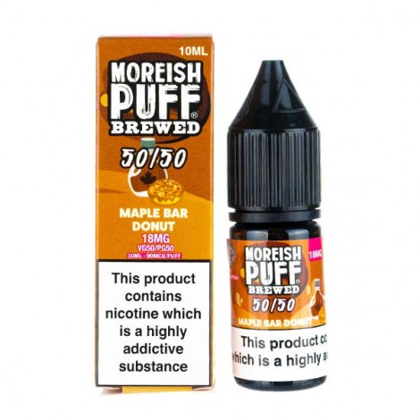 Maple Bar Donut Brewed 50/50 E-Liquid by Moreish Puff