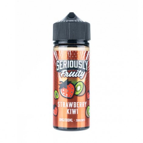 Strawberry Kiwi 100ml Shortfill E-Liquid by Seriously Fruity