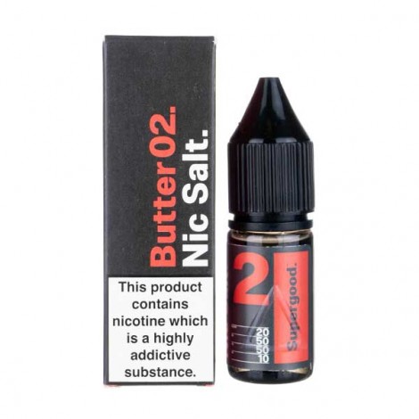 Butter 02 Nic Salt E-Liquid by Supergood