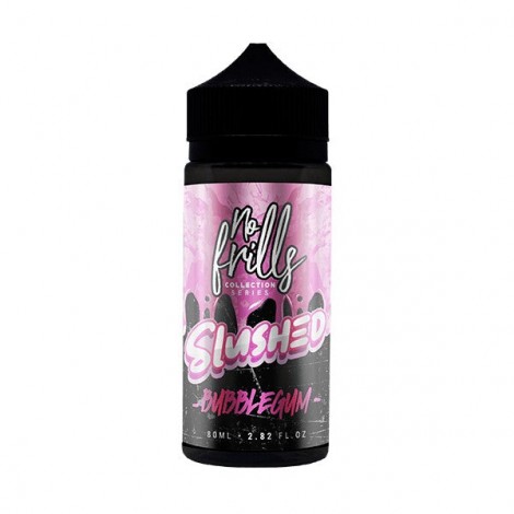 Slushed Bubblegum 80ml Shortfill E-Liquid by No Frills