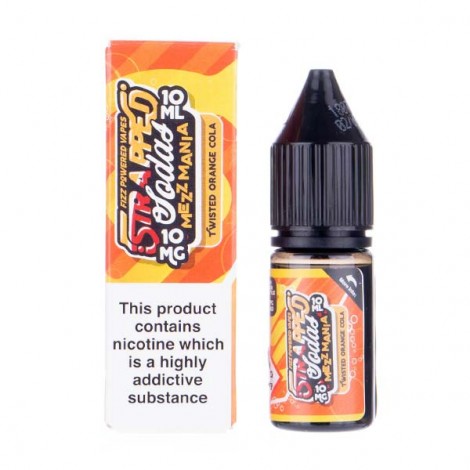 Twisted Orange Cola Nic Salt E-Liquid by Strapped