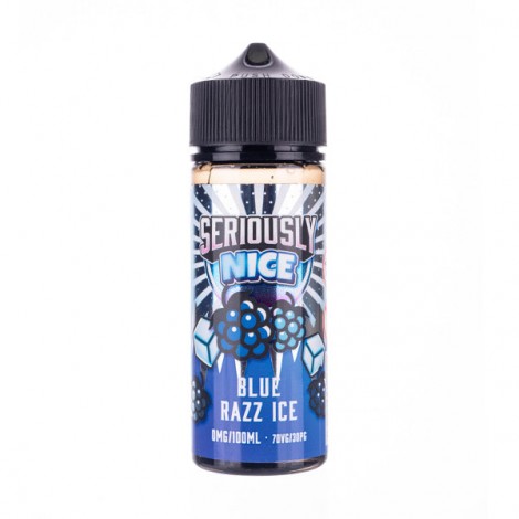 Blue Razz Ice 100ml Shortfill E-Liquid by Seriously Nice