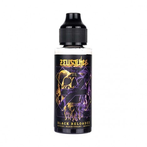 Black Reloaded 100ml Shortfill E-Liquid by Zeus Juice