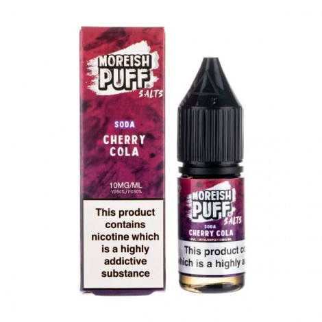 Cherry Cola Soda Nic Salt E-Liquid by Moreish Puff