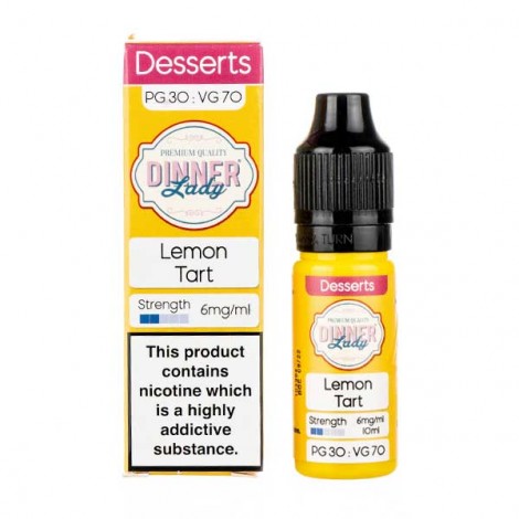 Lemon Tart 70/30 E-Liquid by Dinner Lady