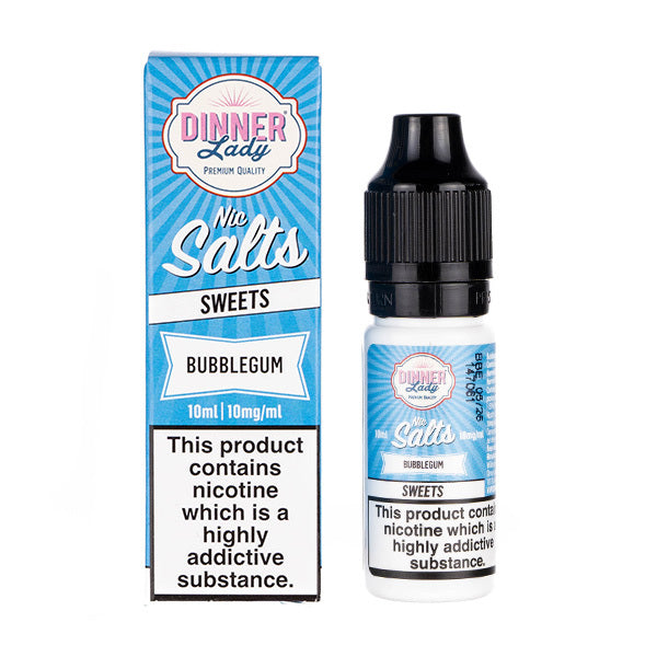 Bubble Gum Nic Salt E-Liquid by Dinner Lady