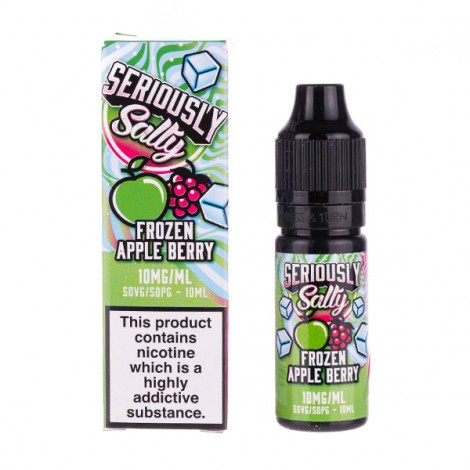 Frozen Apple Berry Nic Salt E-Liquid by Seriously Salty