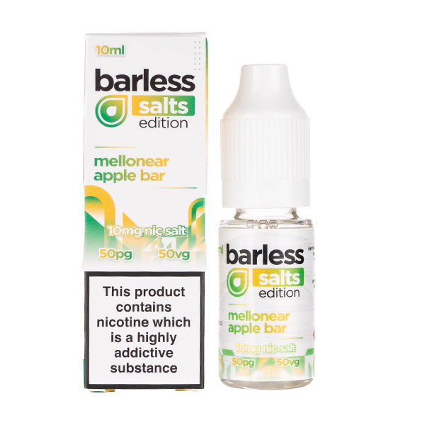 Mellonear Apple Nic Salt E-Liquid by Barless Salts Edition