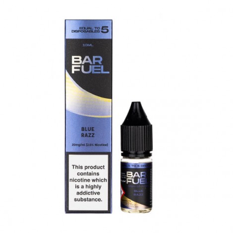 Blue Razz Nic Salt E-Liquid by Bar Fuel