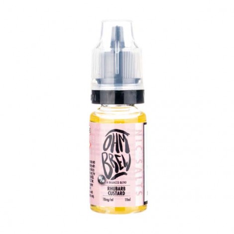 Rhubarb and Custard Nic Salt by Ohm Brew