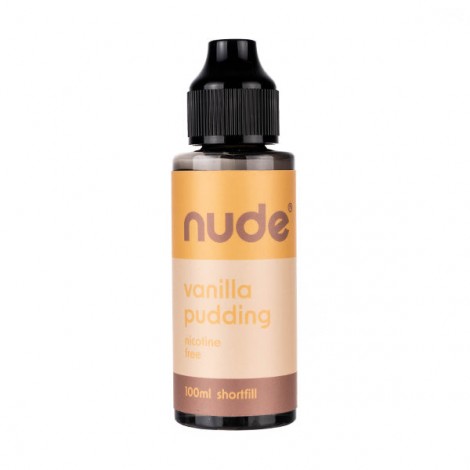 Vanilla Pudding 100ml Shortfill E-Liquid by Nude